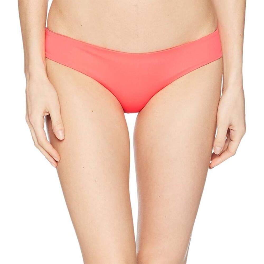 LSpace Women's LSolids Hipster Bikini Bottom Neon Pink SZ S